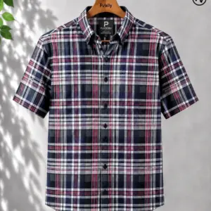 Men’s Premium Half Sleeve Summer Cotton Shirt