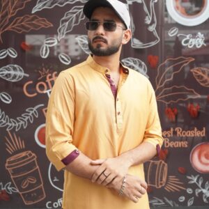 Premium Kurta (3 Quarter Sleeve with Pocket)