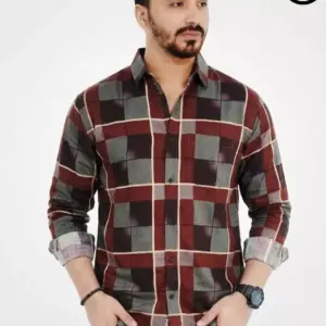 Men’s Premium Full Sleeve Casual Shirt-Fv109