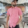 Men’s Premium Half Sleeve Summer Cotton Shirt-FV213