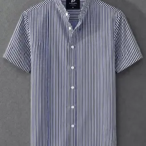 Men’s Premium Half Sleeve Summer Cotton Shirt-Fv226