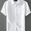 Men’s Premium Half Sleeve Summer Cotton Shirt-FV230