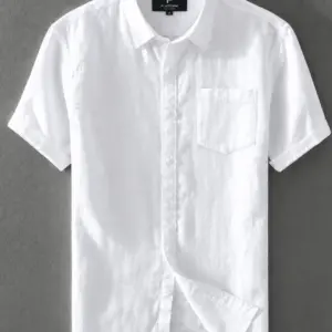 Men’s Premium Half Sleeve Summer Cotton Shirt-FV230